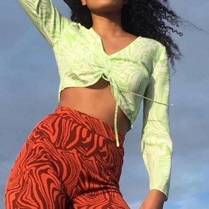 Paloma Wool Lera Top in Green